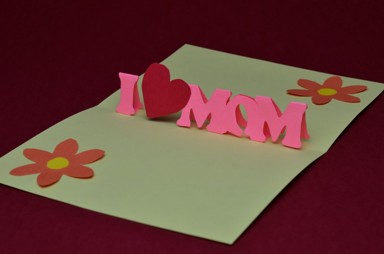 Free Mother s Day Pop Up Card Template And Tutorial