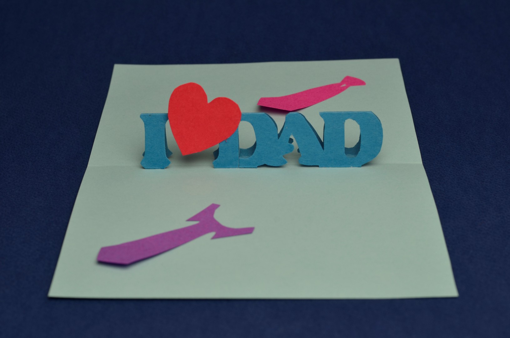 Easy Father s Day Pop Up Card Template