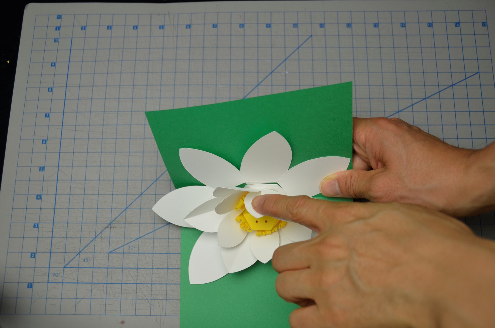 Mother s Day Lotus Flower Pop Up Card Tutorial Creative Pop Up Cards