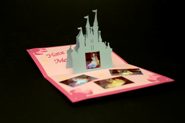 disney castle pop up