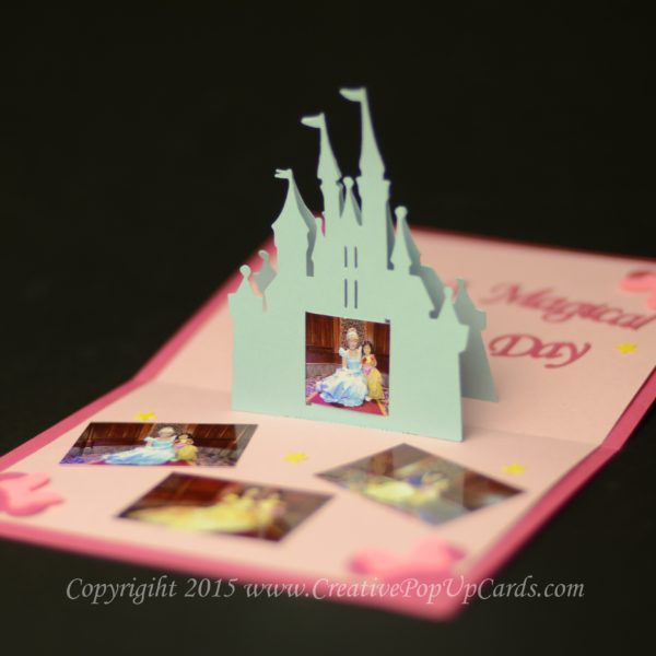 Castle Pop Up Card Template - Creative Pop Up Cards