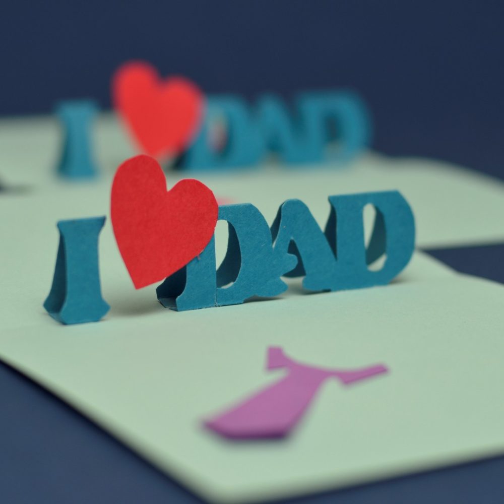 Easy Fathers Day Pop Up Card Template Creative Pop Up Cards