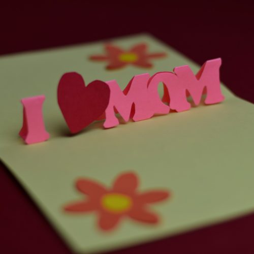 Simple Mother's Day Pop Up Card Template - Creative Pop Up Cards