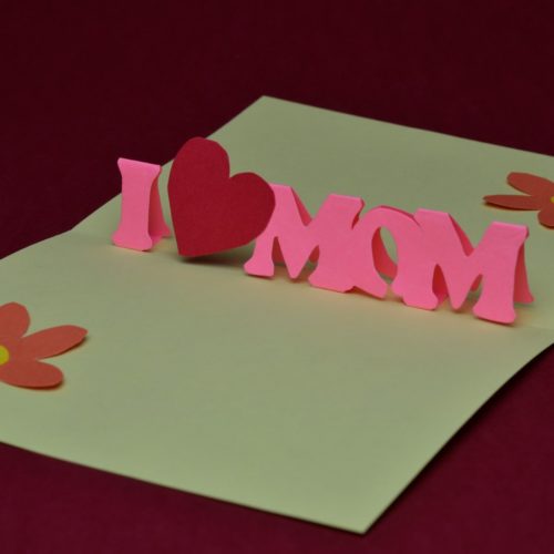 Simple Mother's Day Pop Up Card Template - Creative Pop Up Cards