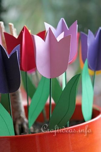 Paper Tulip Flower: Collection of the Best Handmade DIY Tutorials ...